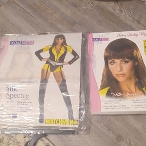 Silk Spectre Costume with Full Wig And Accessories